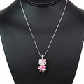 Rhinestone Hello Kitty Full Body Necklace