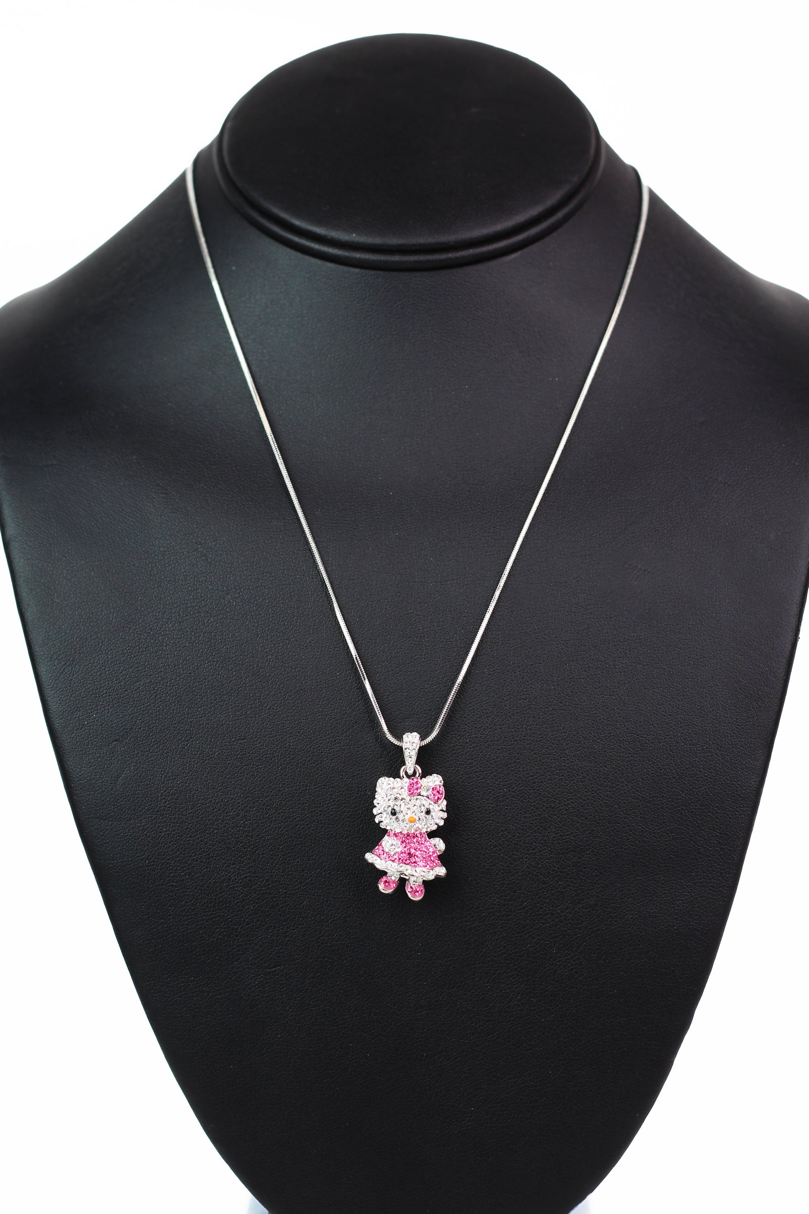 Rhinestone Hello Kitty Full Body Necklace