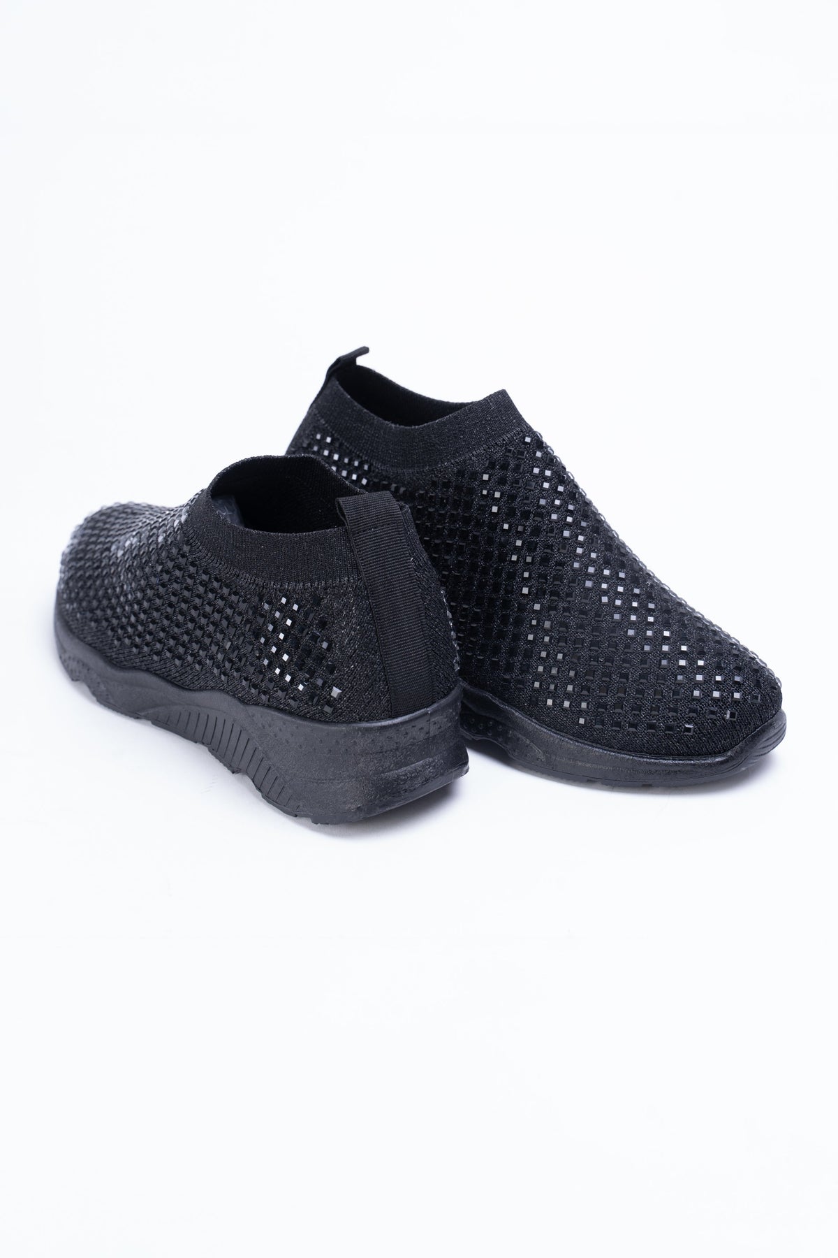 Square Stone Fabric Sneaker