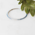 All Rhinestone Ombre Bangle