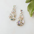 Multi Stone Chandelier Earring