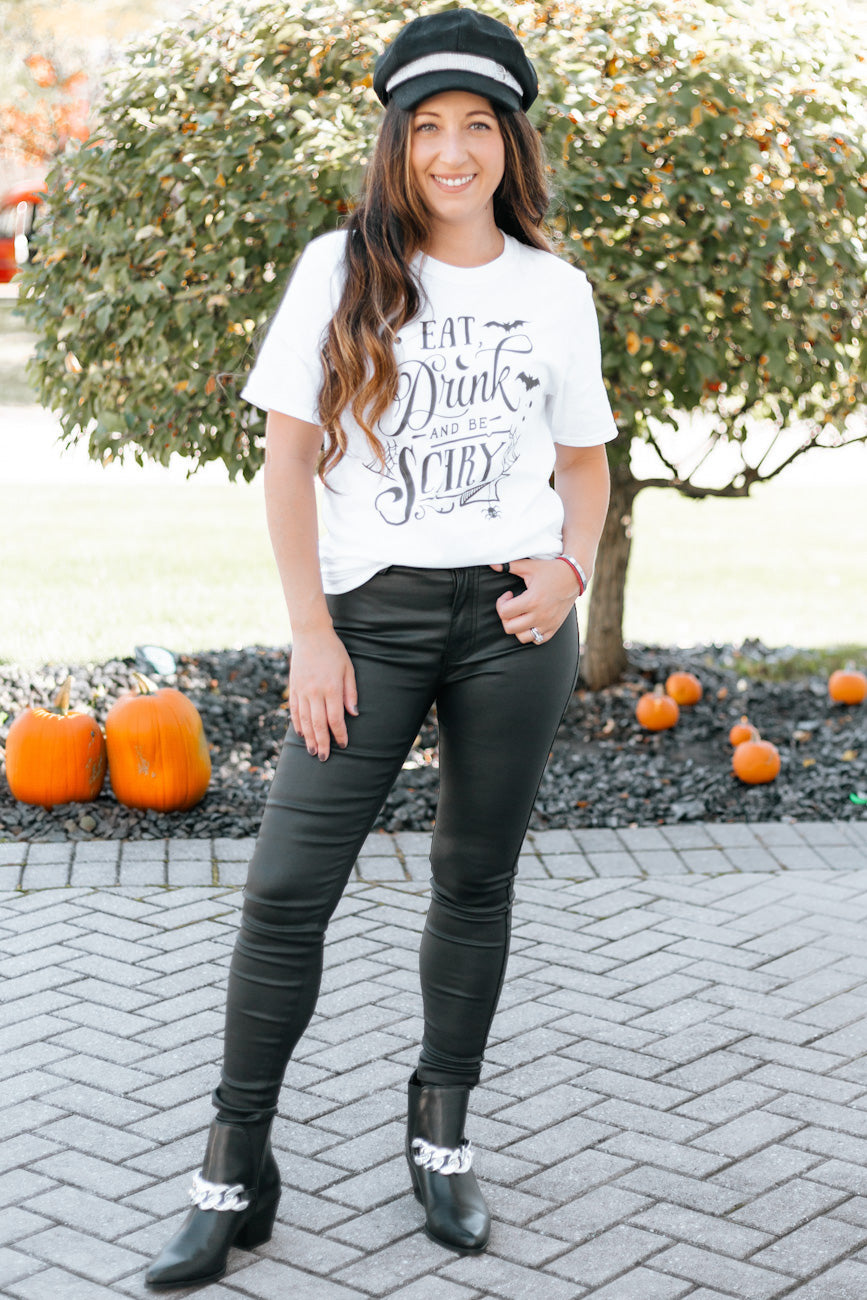 Eat, Drink & Be Scary T-Shirt (SALE)