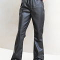 Faux Leather Bootcut Pants (SALE)