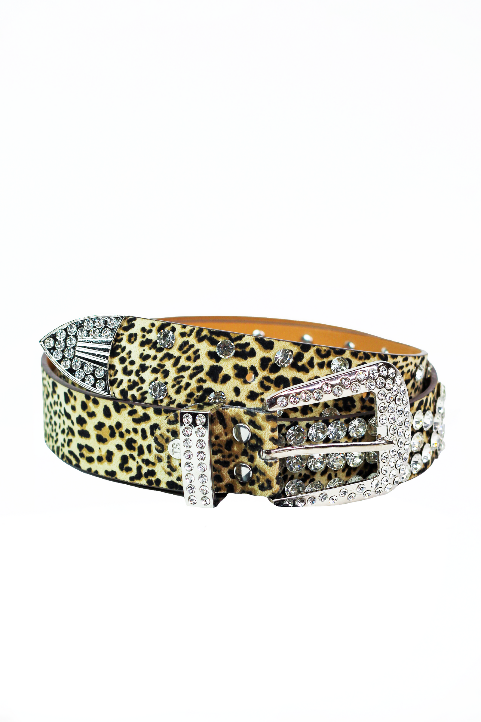 Large Stone Cluster Leopard Belt