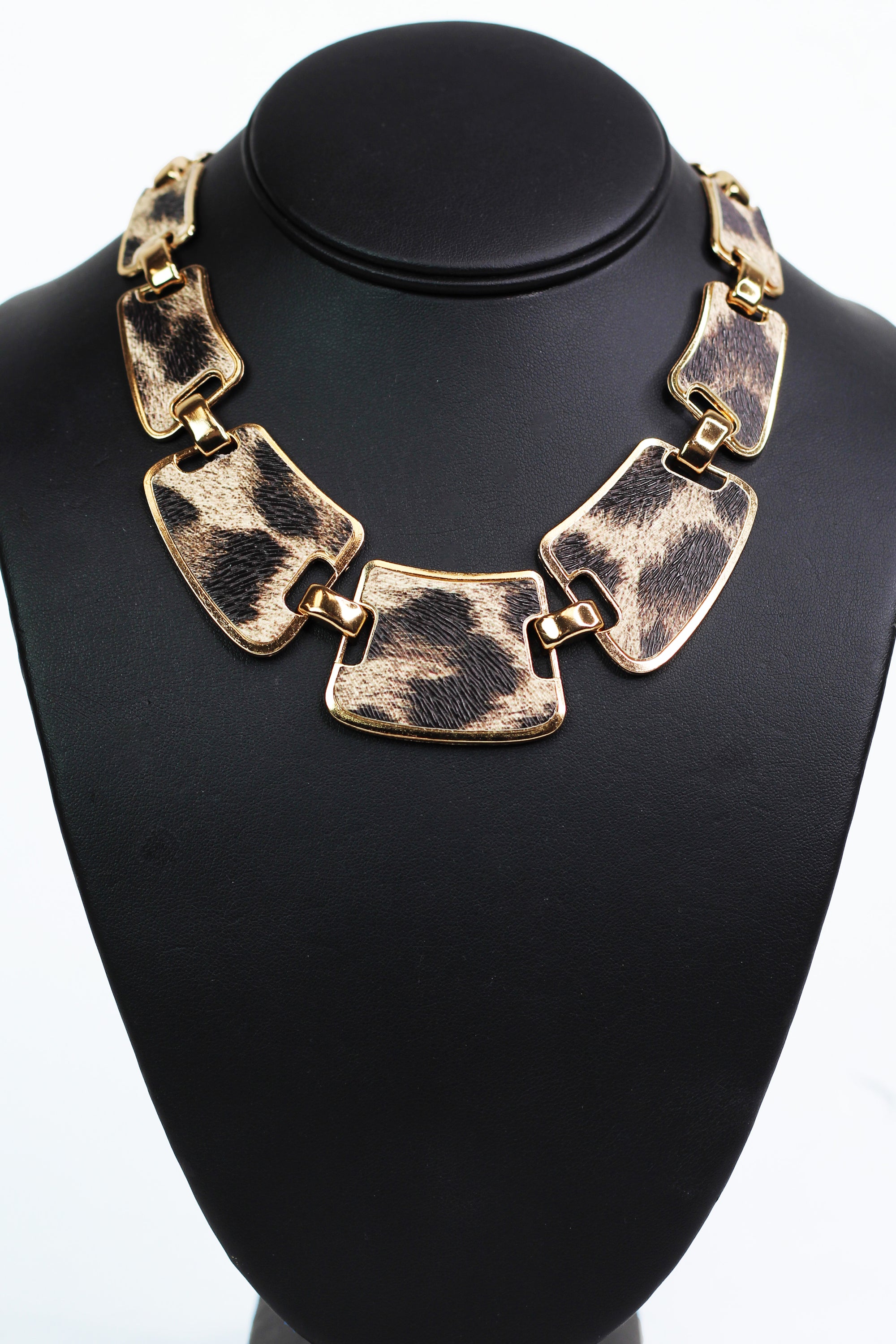 Leopard Statement Necklace