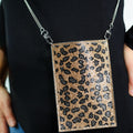 Rhinestone Front Crossbody Pouch