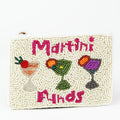 Beaded Zippered Coin Pouch