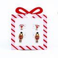 Martini & Nutcracker Stud Set