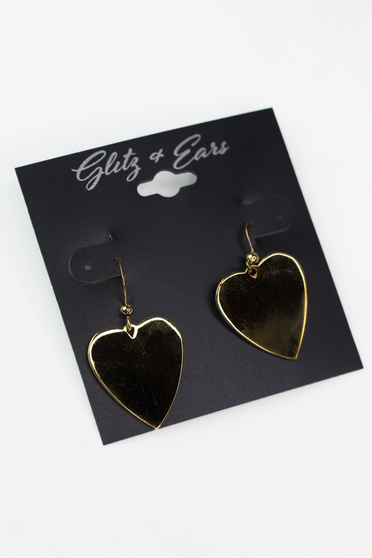 Dangling Heart Earrings