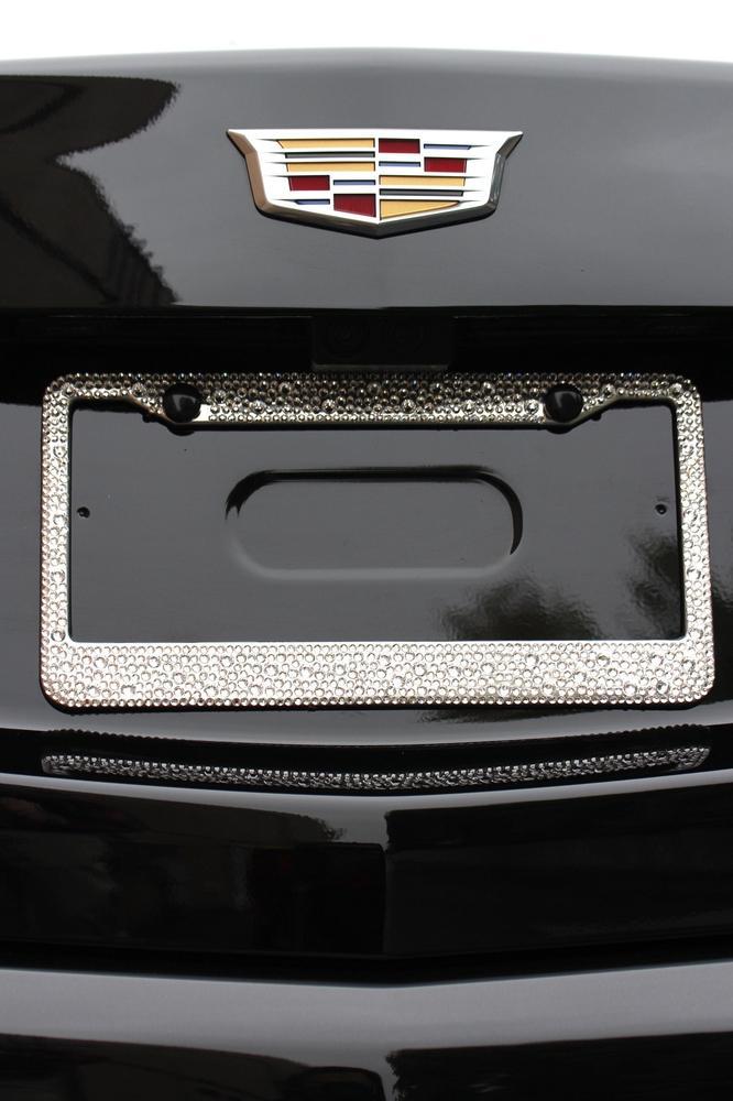 Rhinestone License Plate