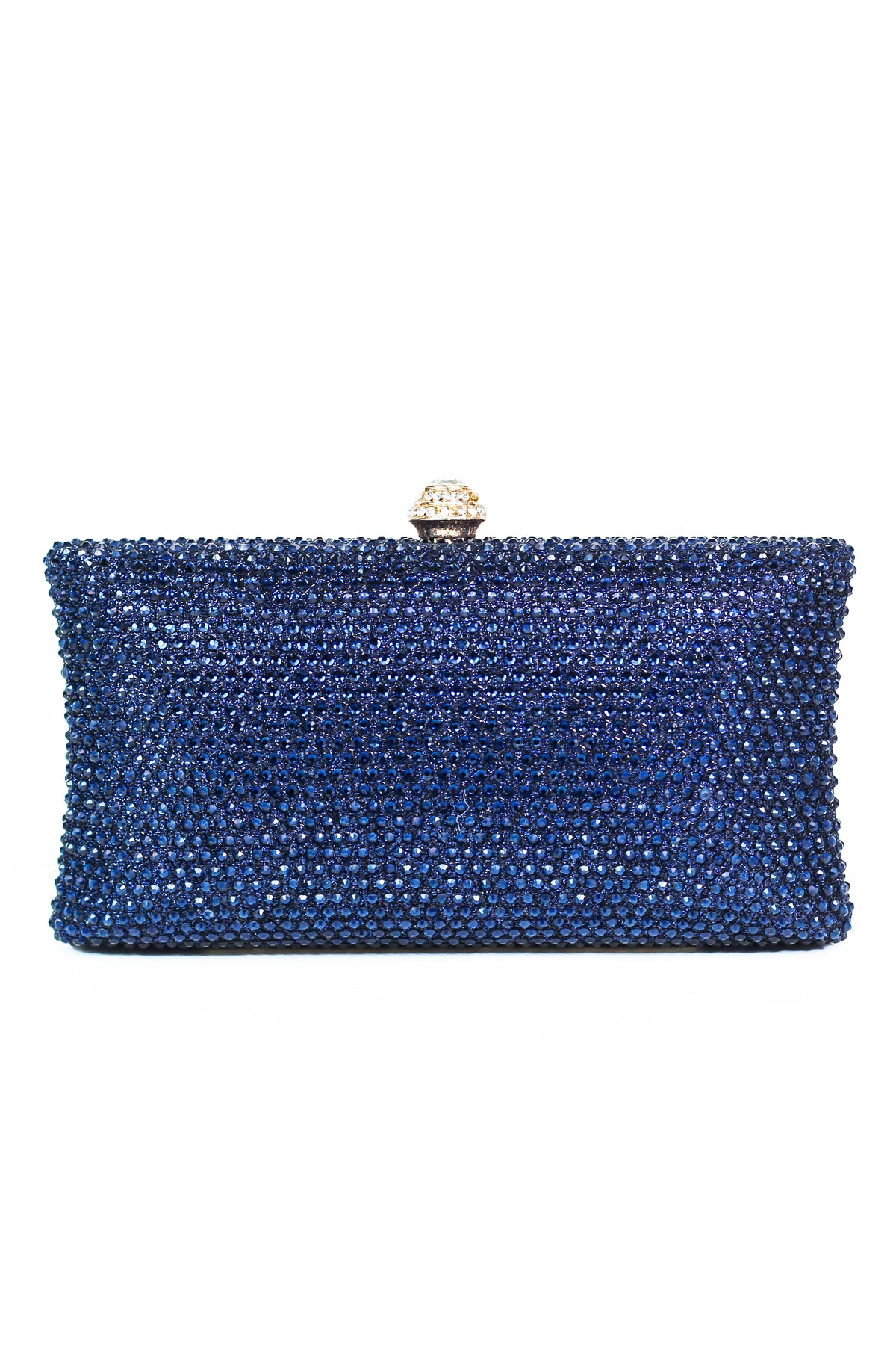 Small All Over Rhinestone w/Snap Latch