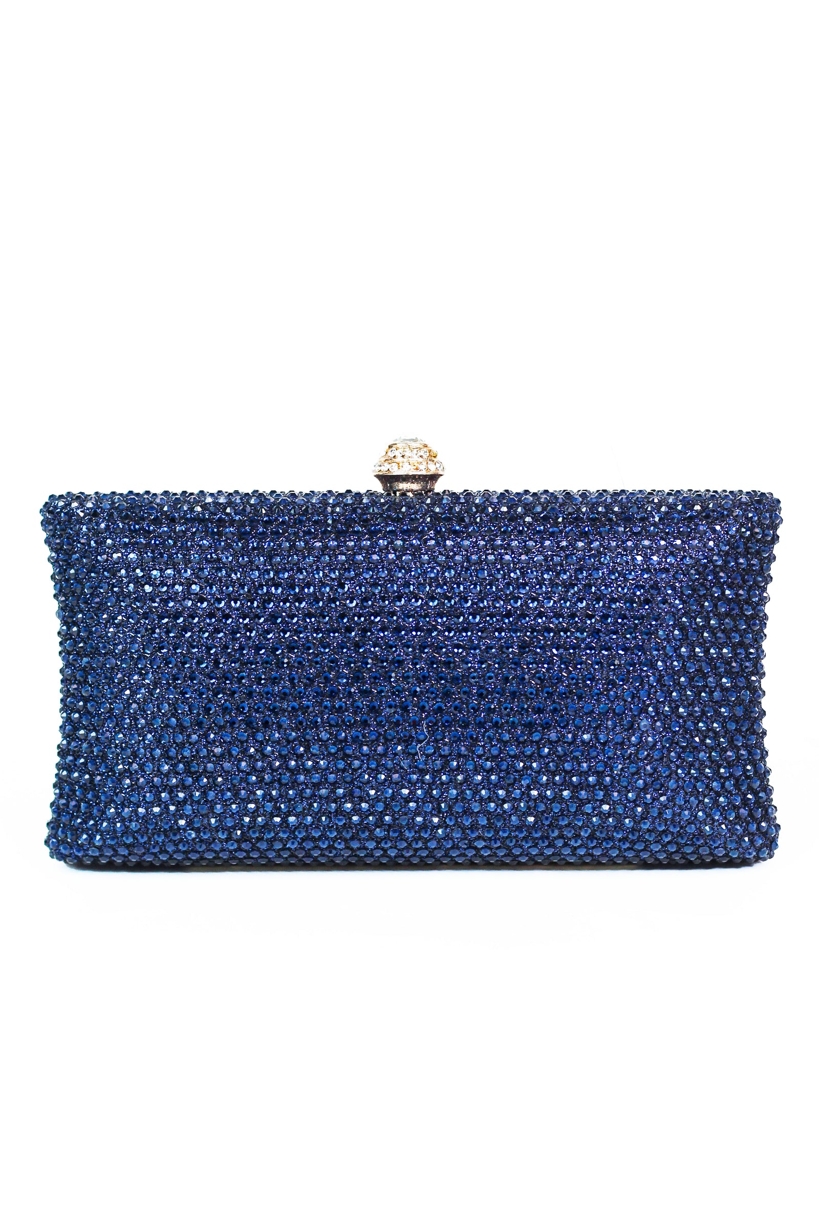 Small All Over Rhinestone w/Snap Latch