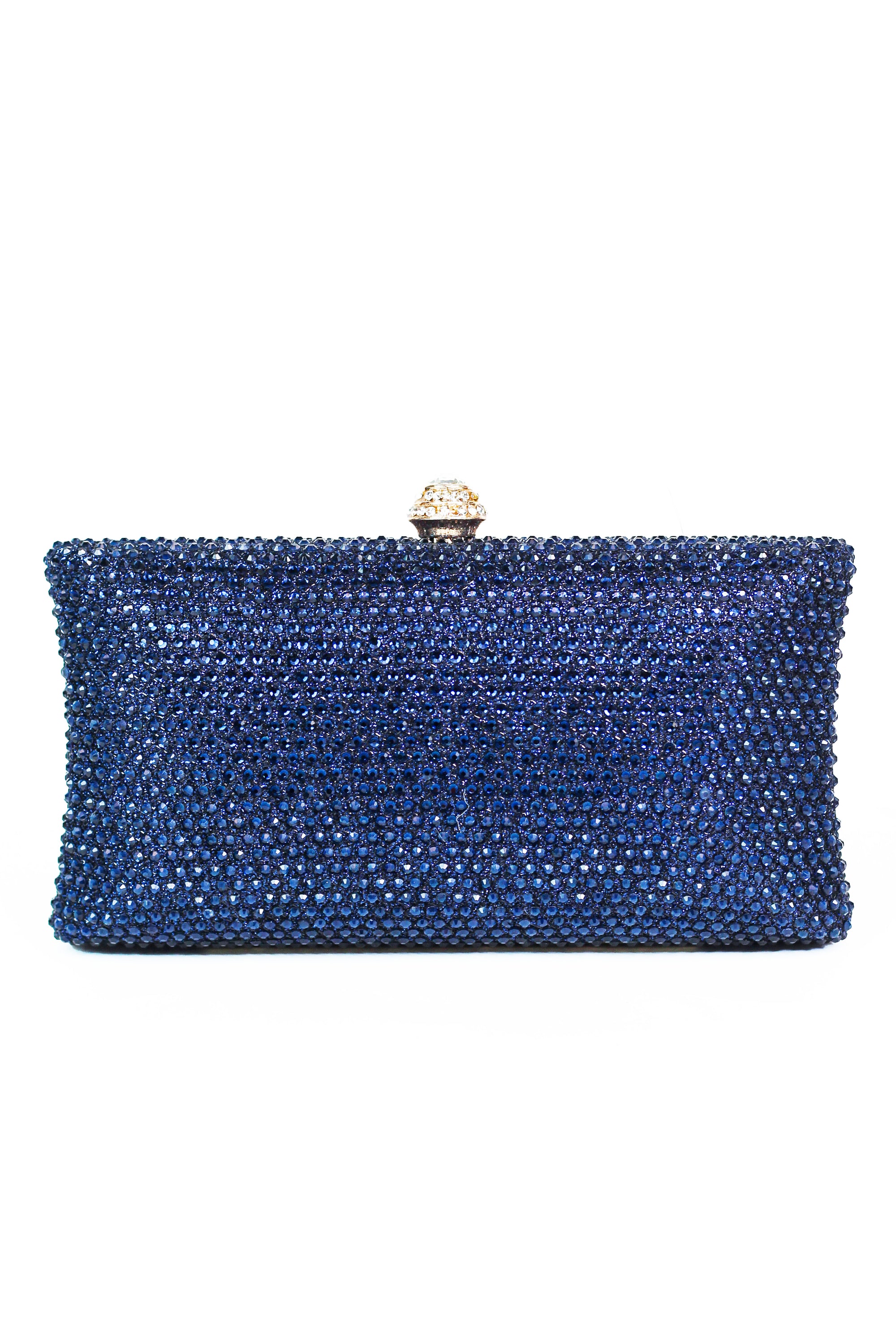 Small All Over Rhinestone w/Snap Latch