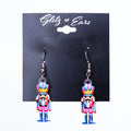 Colorful Nutcracker Earrings