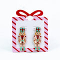 Nutcracker with Bow Belt Earring