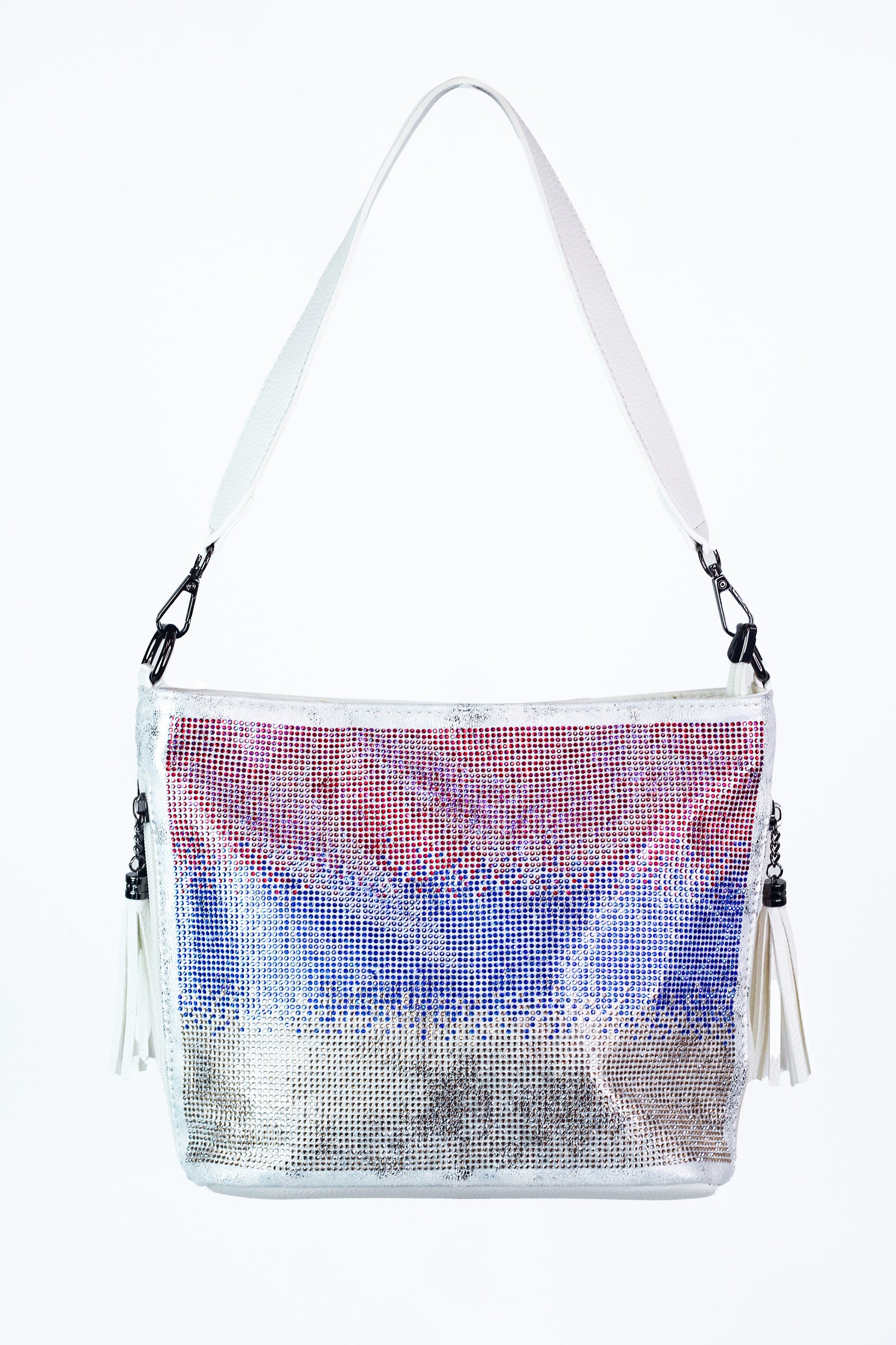 Ombre Front Handbag w/ Side Tassels