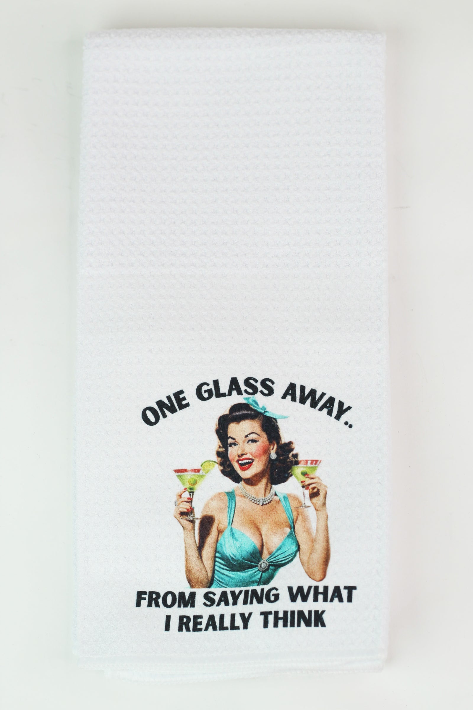 Photo & Quote 16x24 Tea Towel