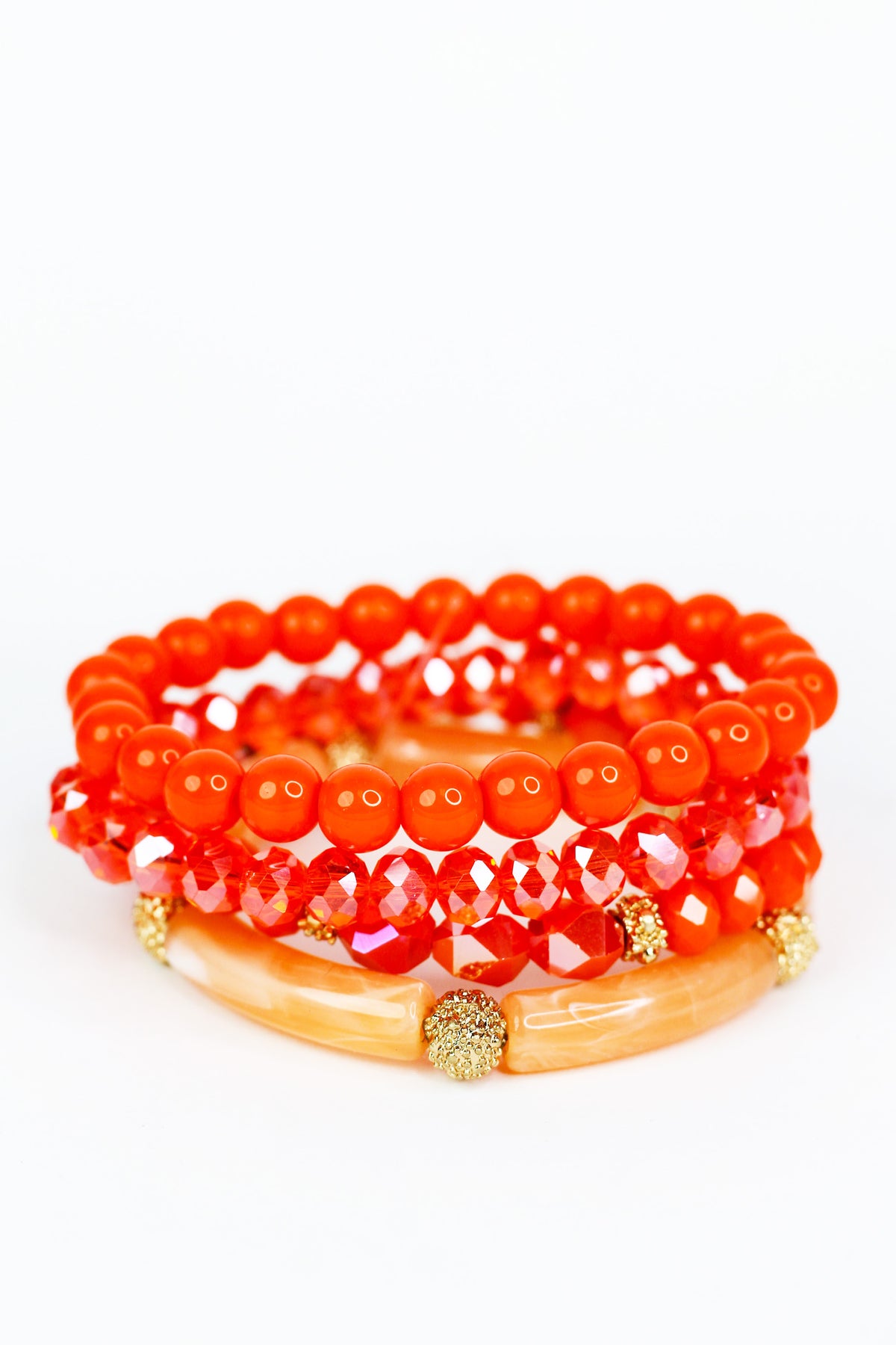 Beaded Stretch Bracelet Set - Glitz &amp; Ears Boutique