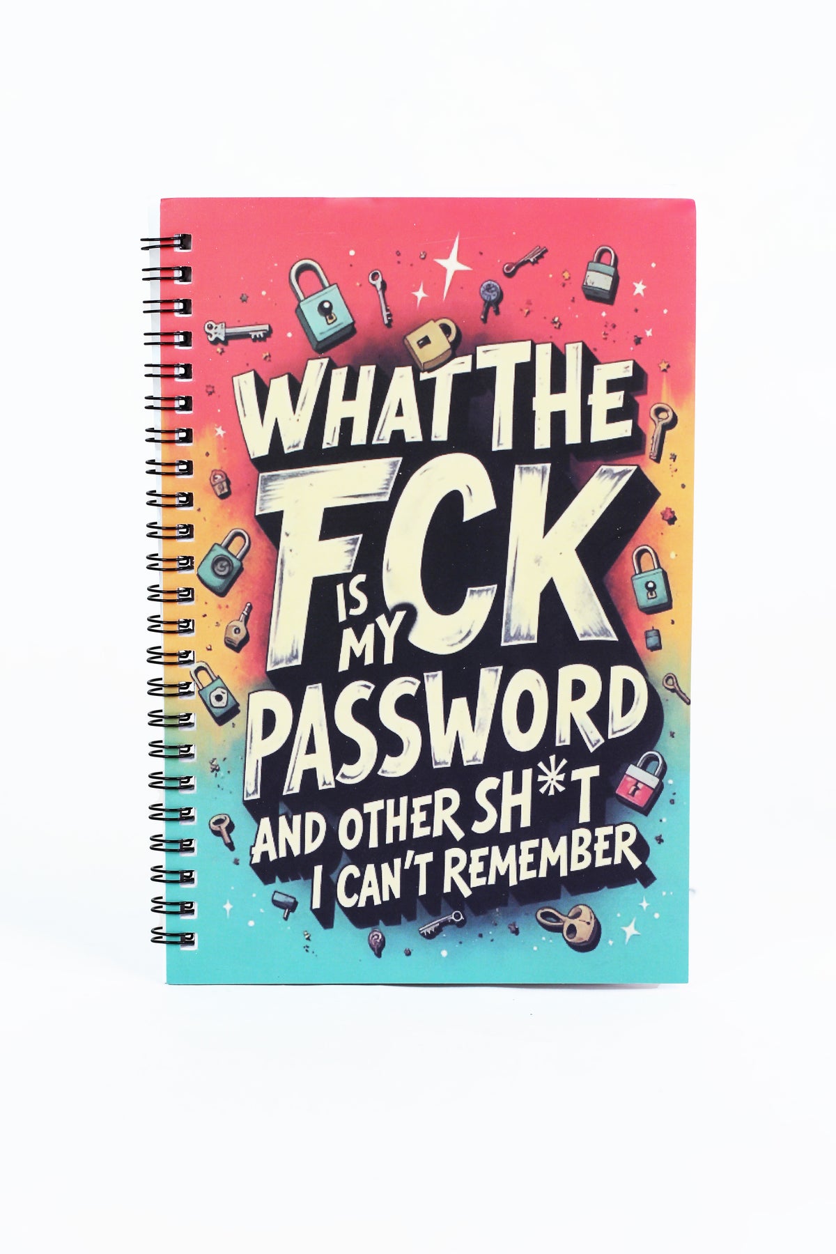 &quot;What the F&quot; Password Notebook
