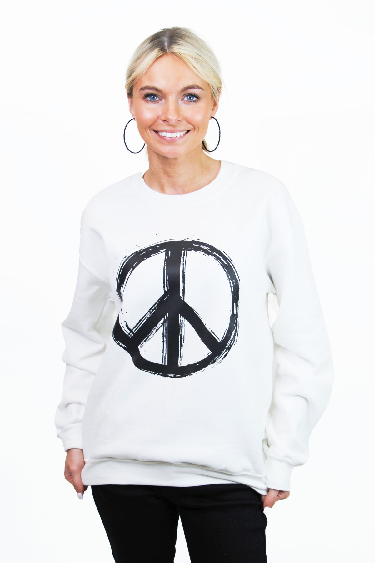 Peace Symbol Sweatshirt
