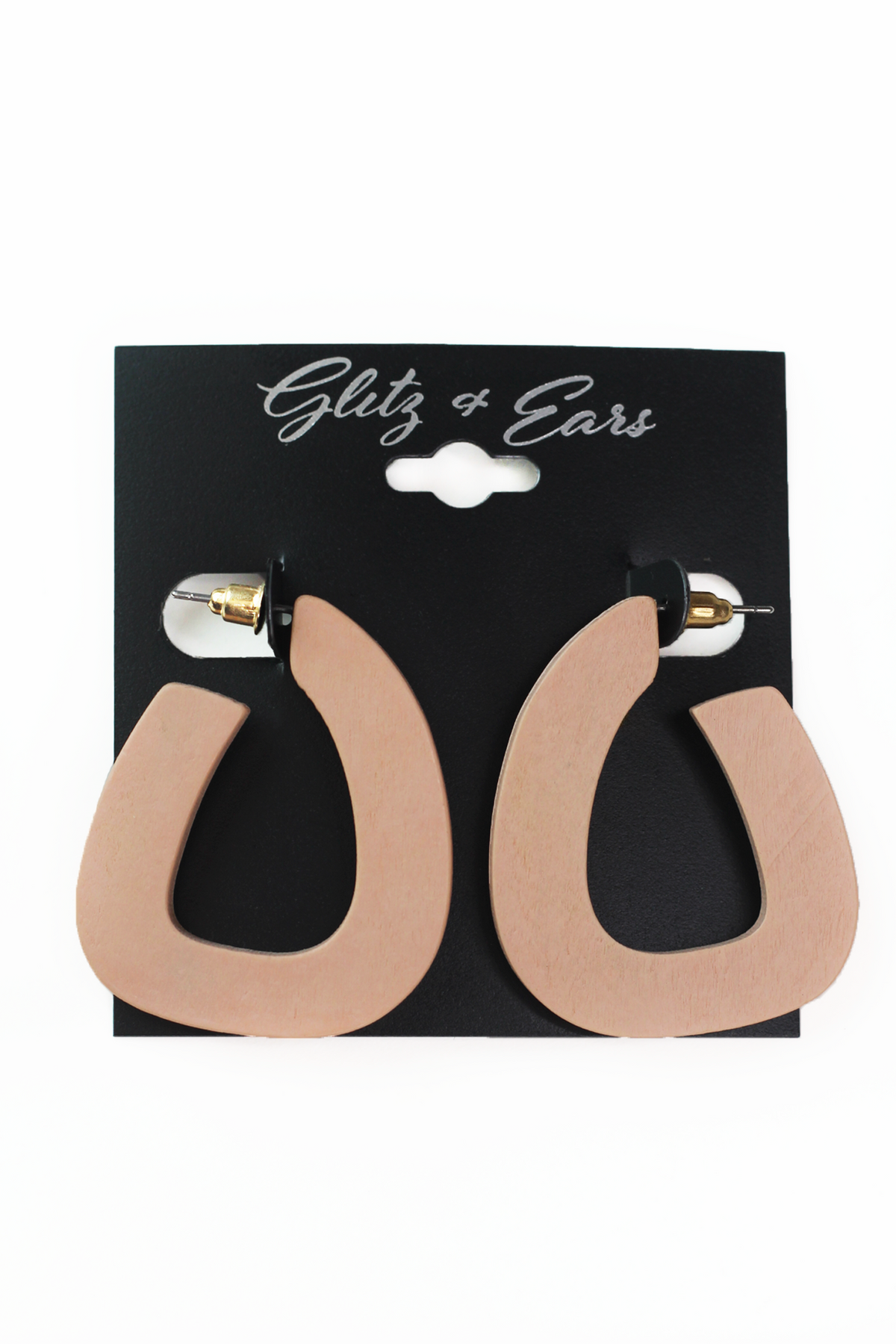 Square Rhinestone In &amp; Out Hoop Earrings