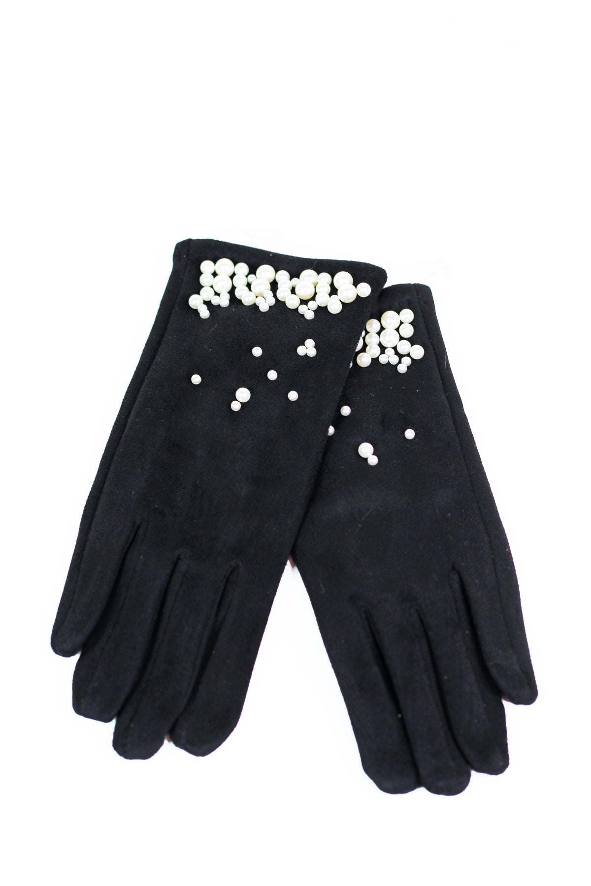 Pearl Accent Stretch Gloves