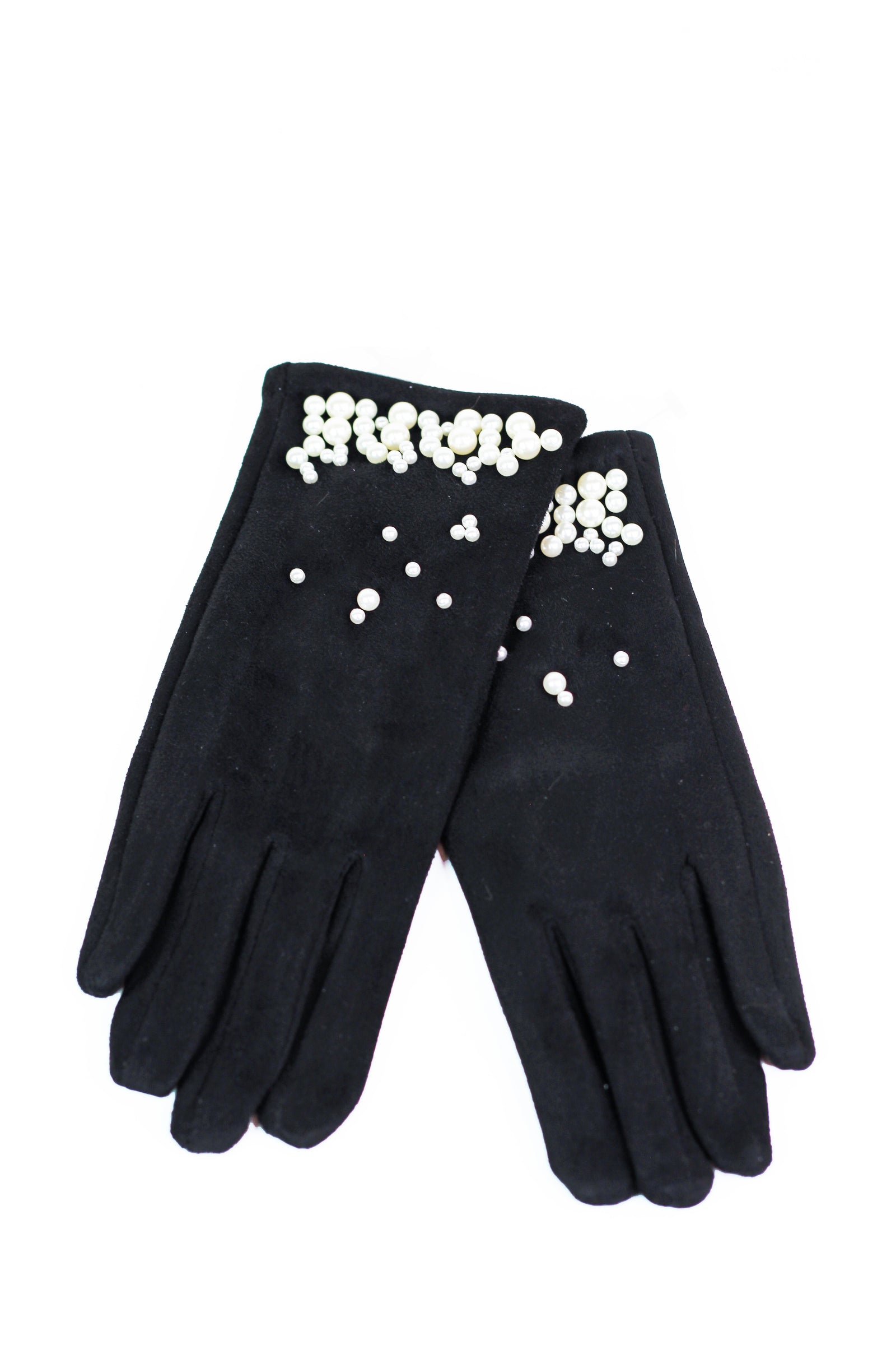 Pearl Accent Stretch Gloves