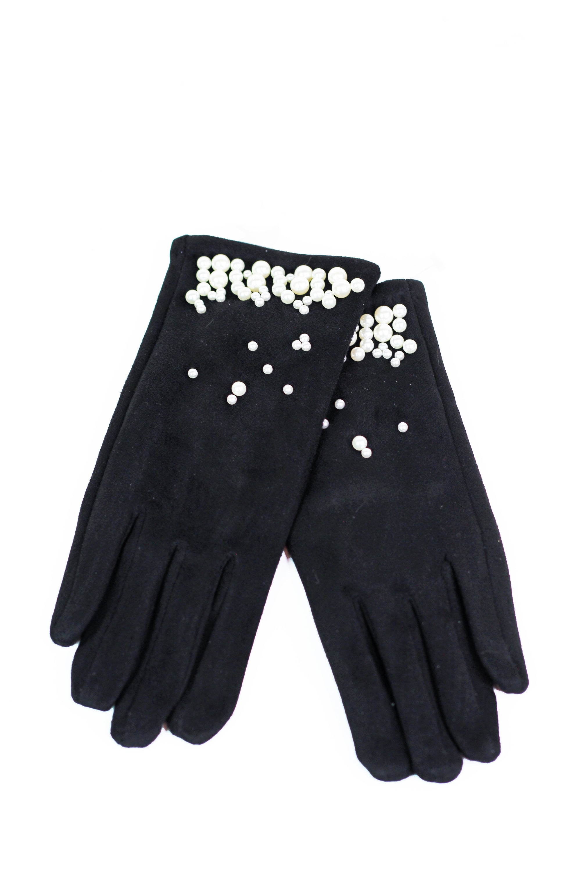 Pearl Accent Stretch Gloves