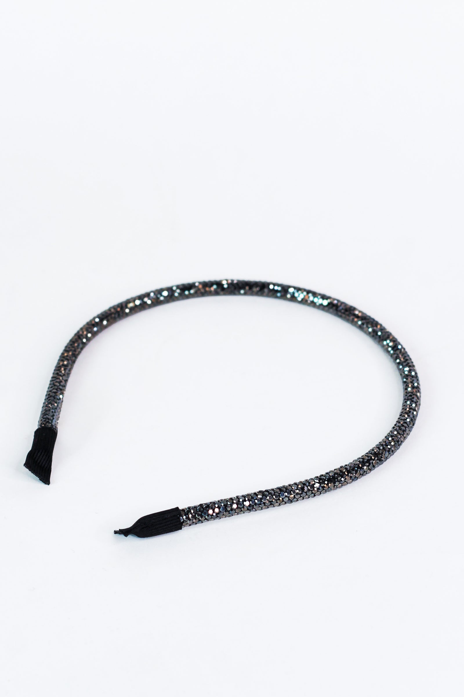 Thin All Rhinestone Fabric Headband