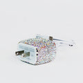 All Rhinestone Plug Phone Charger