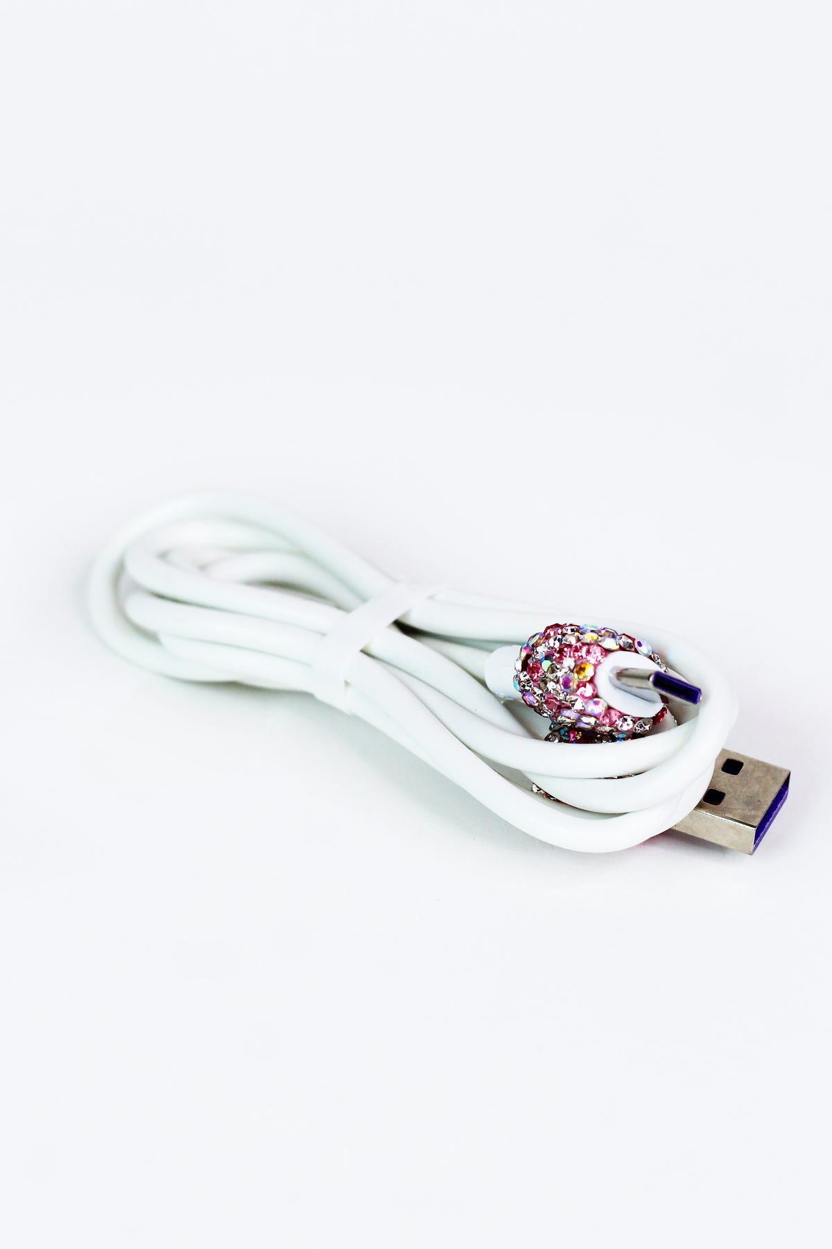 Rhinestone Android Charger Cord