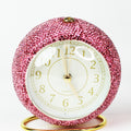 Rhinestone Analog Alarm Clock