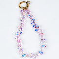 Crystal Ball Wristlet Keychain
