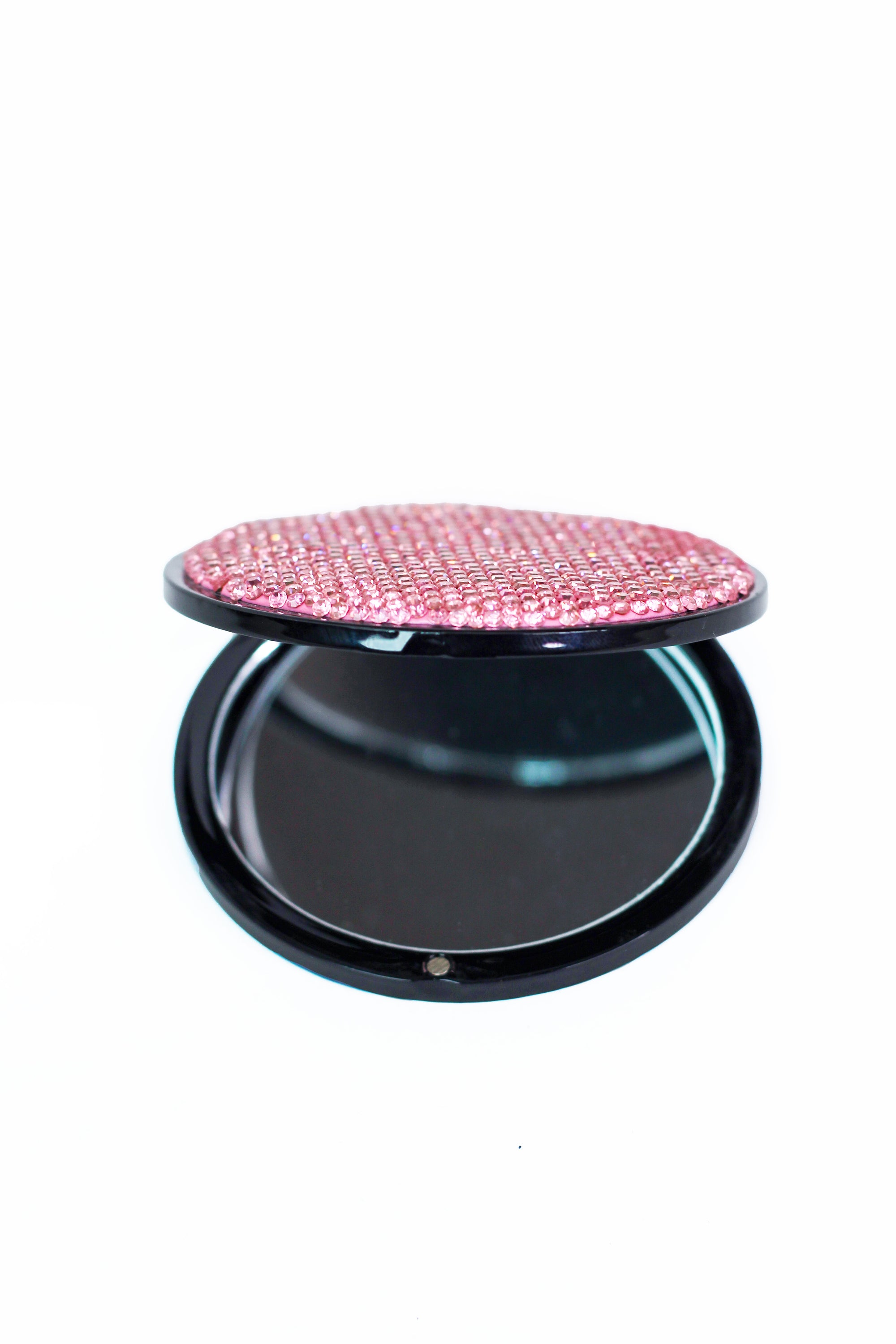 Rhinestone Double Mirror Compact