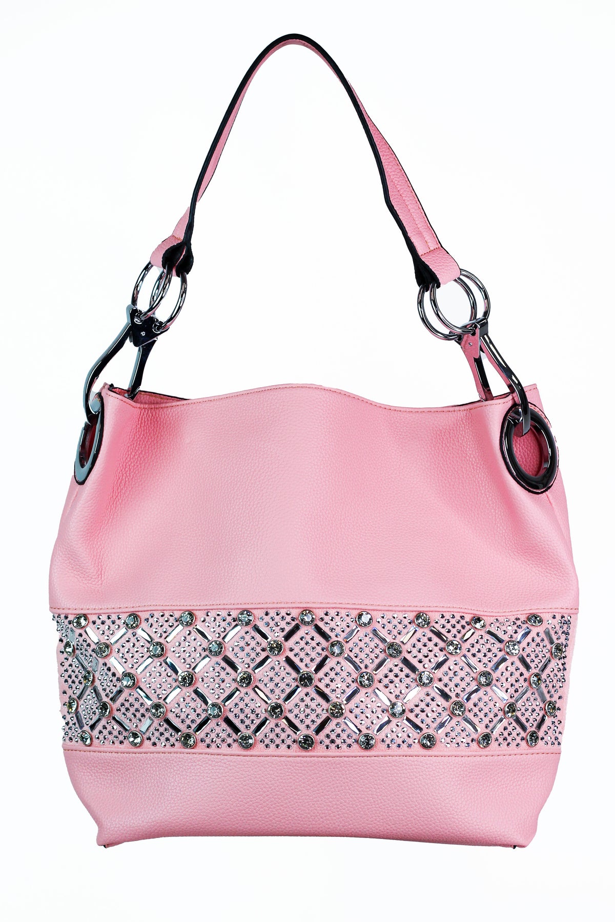 One Handle Baguette Strip Purse - Glitz & Ears Boutique