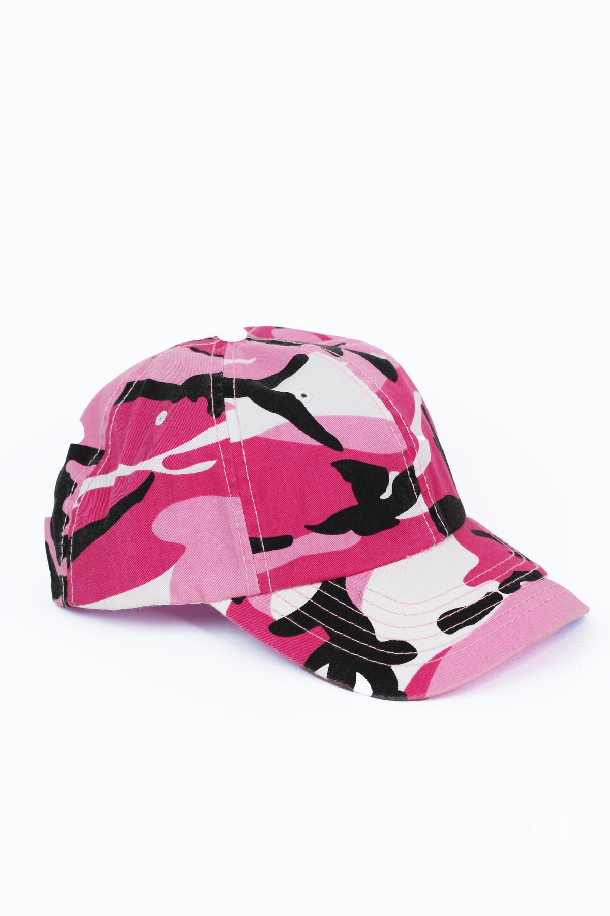 Camo Print Baseball Cap