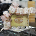 Rhinestone Picture Frame w/ Ribbon Accent