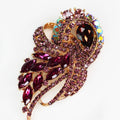 Stone Arch Teardrop Almond Bottom XL Brooch