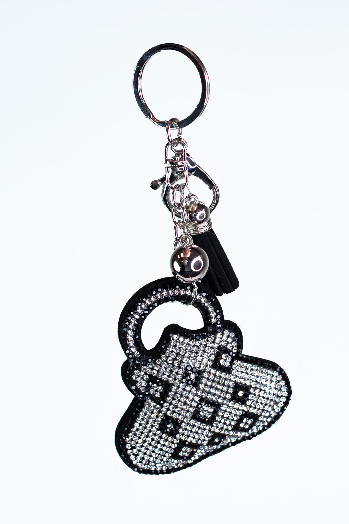 Puffy Purse Keychain w/ Tassel