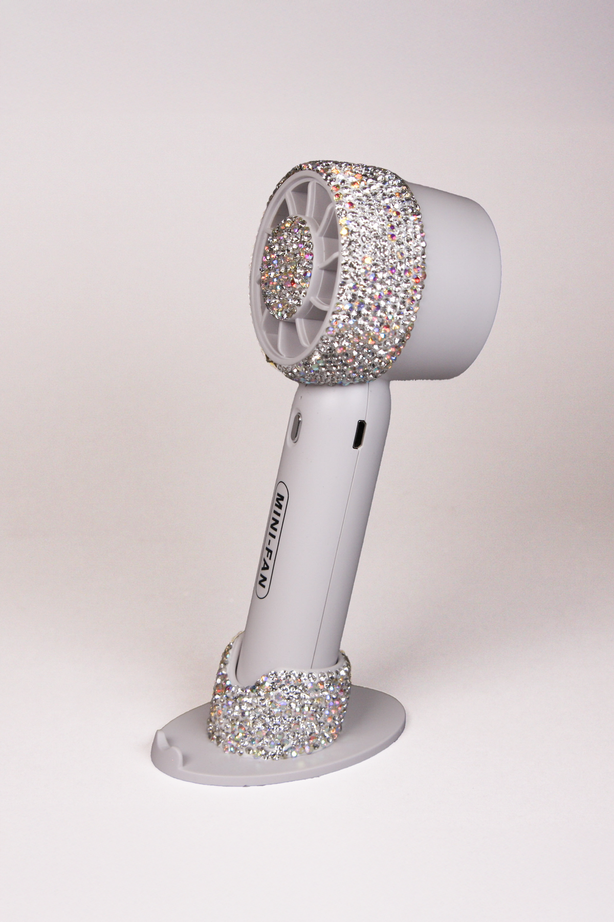 Rhinestone Mini Fan