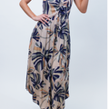 Multicolor Palm Print Jumpsuit (SALE)