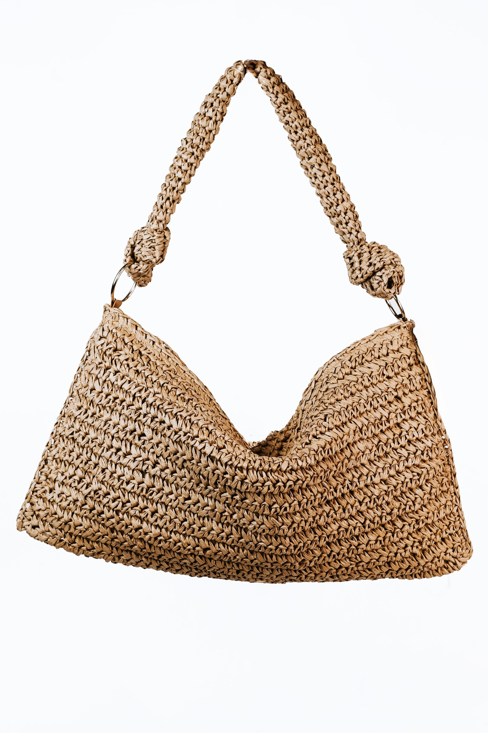 Raffia Shoulder Bag