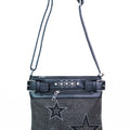 3 Rhinestone Stars Messenger