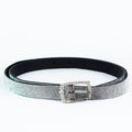 All Rhinestone & Buckle Belt