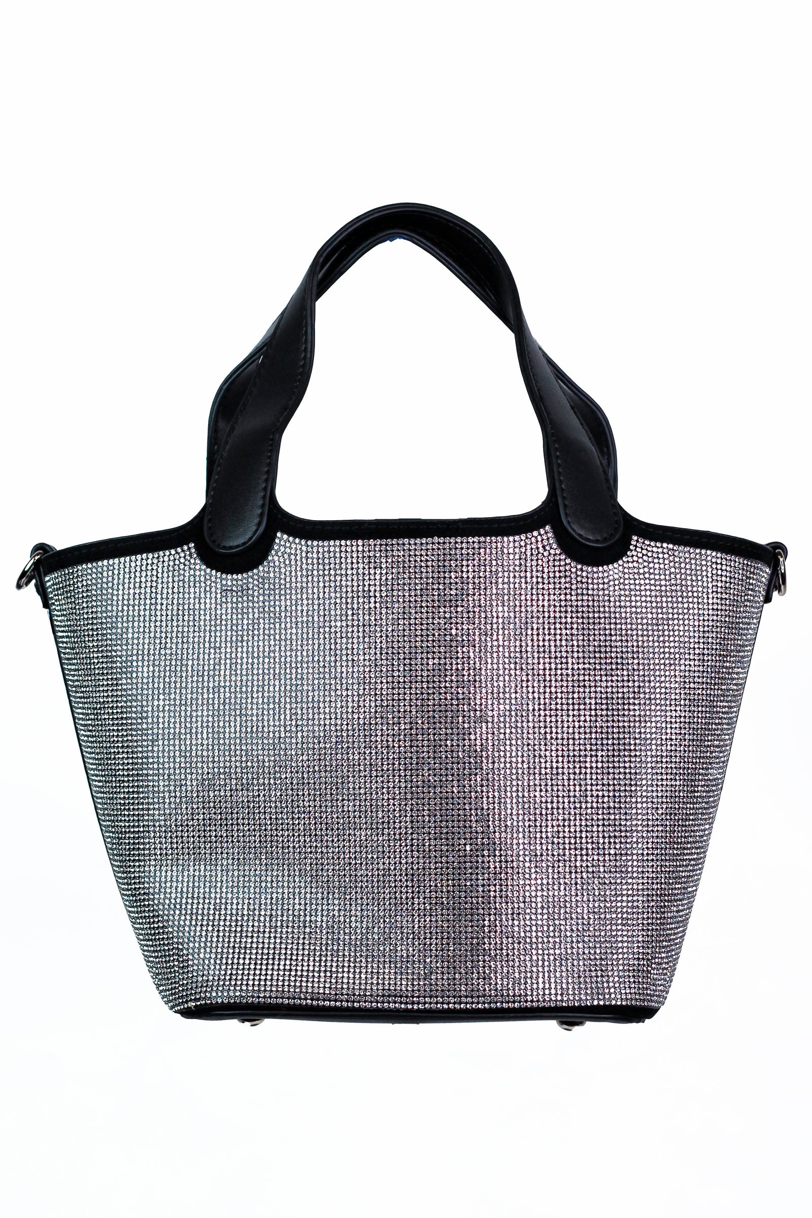 All Rhinestone Covered Hand Tote