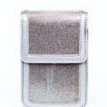 Rhinestone Square Flap & Body Small Messenger