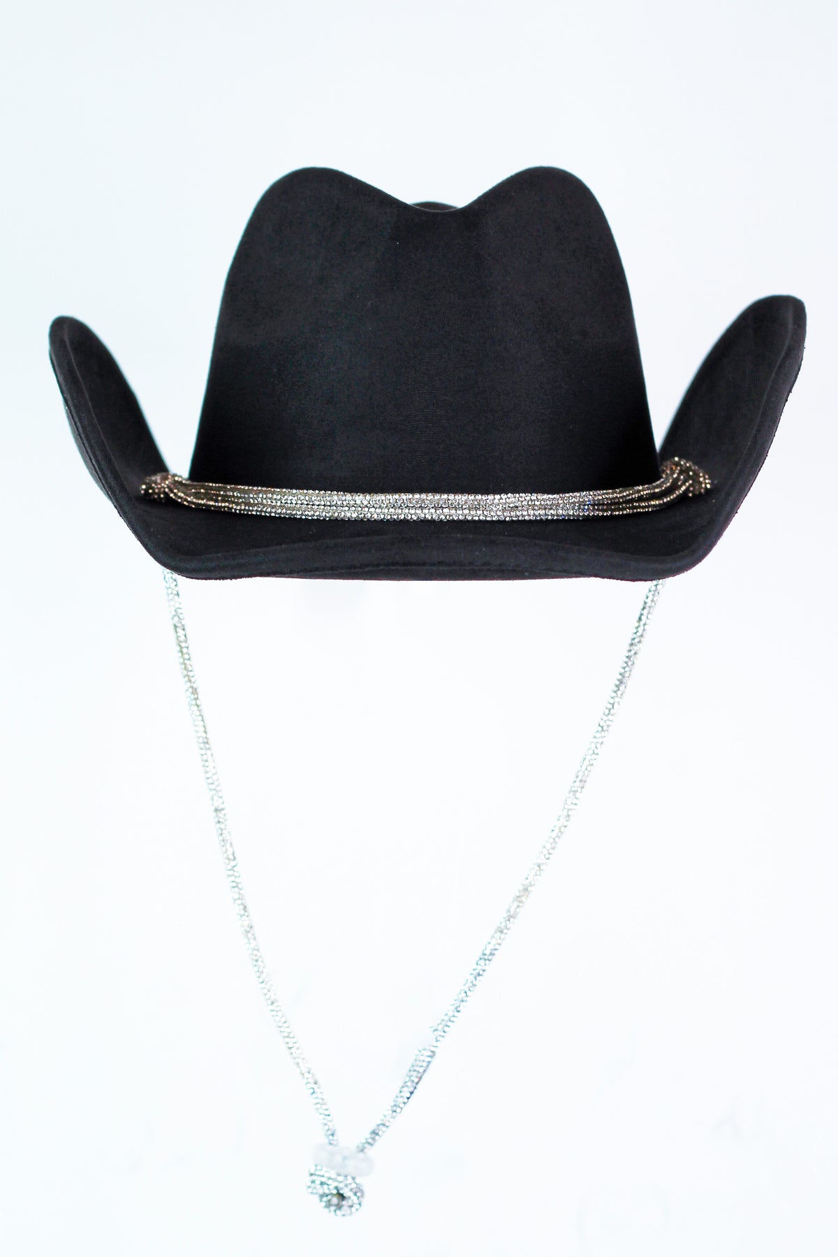Rhinestone Roped Cowboy Hat - Glitz & Ears Boutique