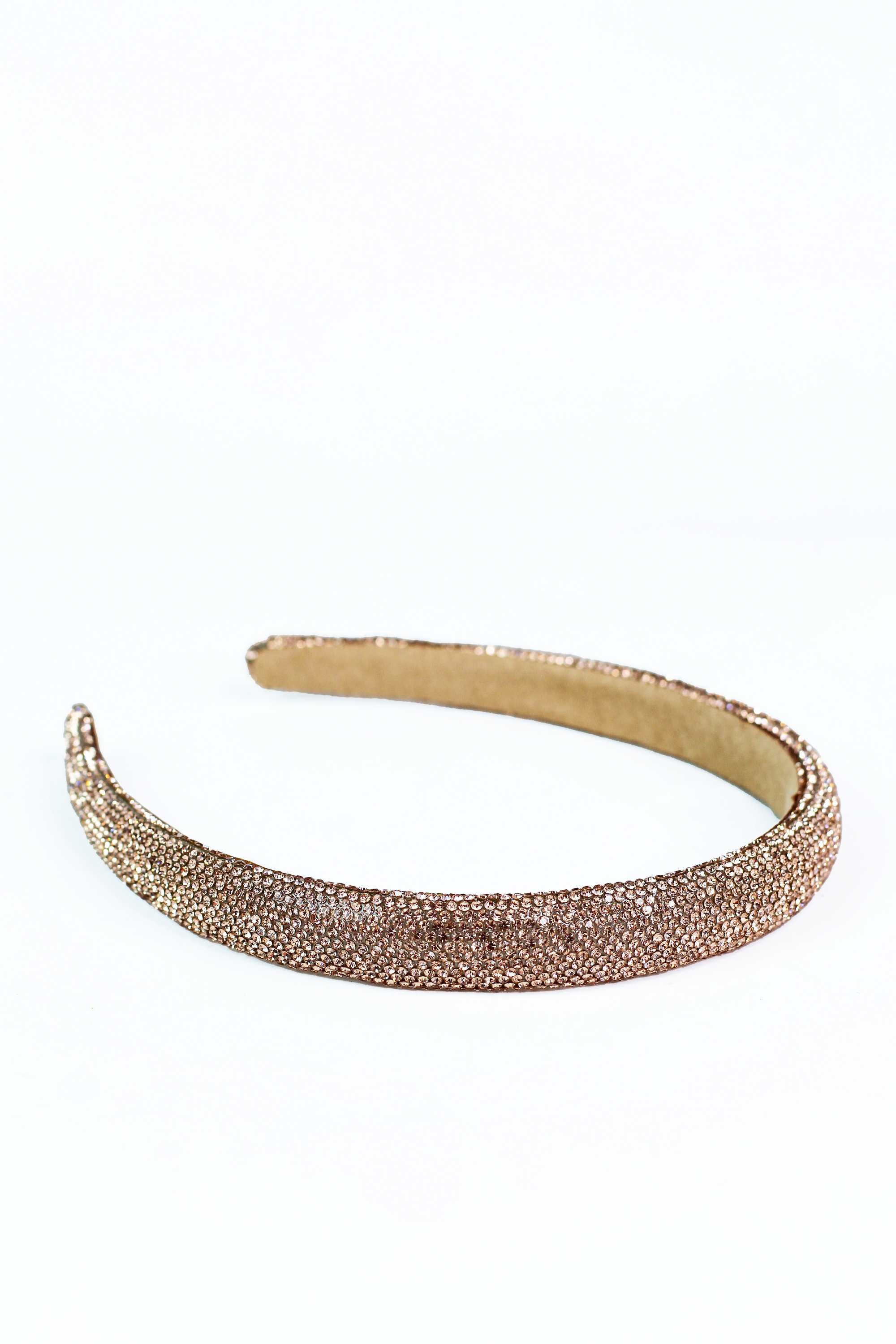 Small Puffy All Rhinestone Headband