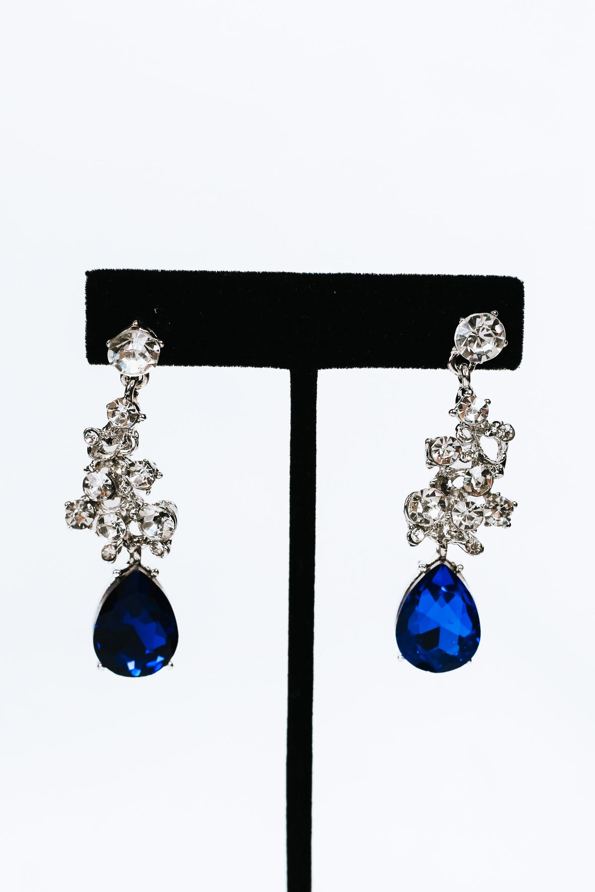 XL Large Pear Shape Statement Necklace