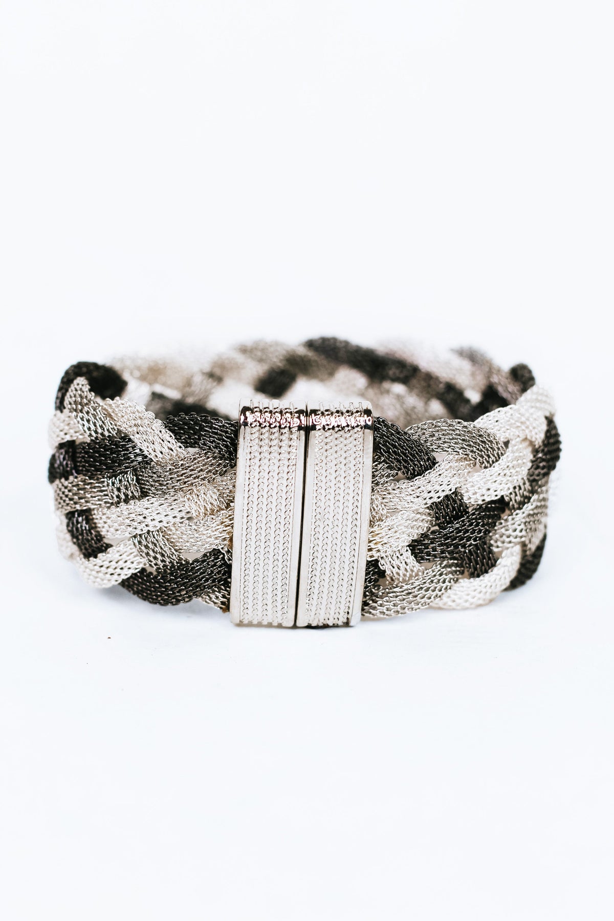 Woven Mesh Magnetic Bracelet